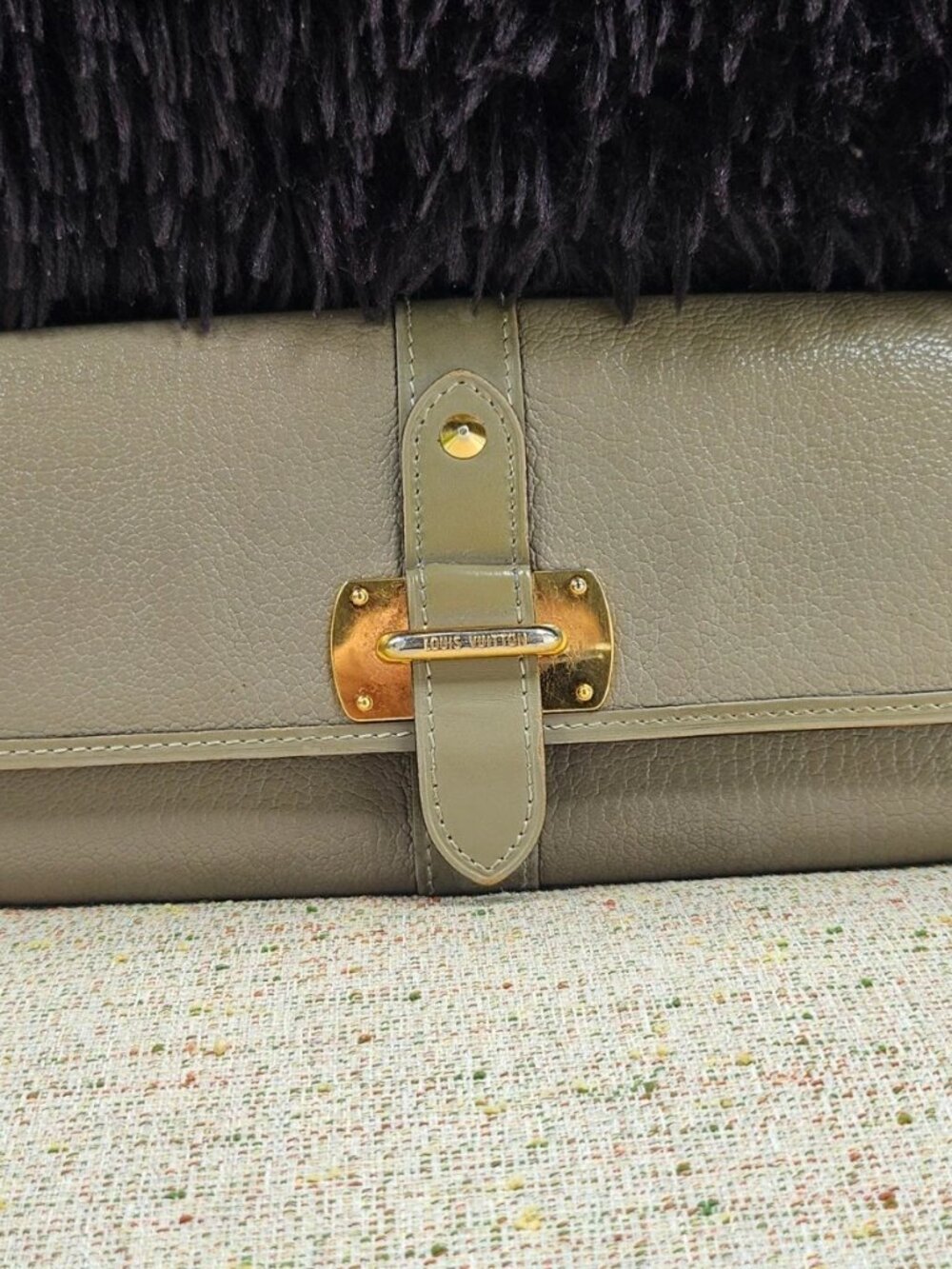 Louis Vuitton Wallet Leather Card Holder Bifold Purse Clutch Made in Italy Auth - Picture 2 of 11